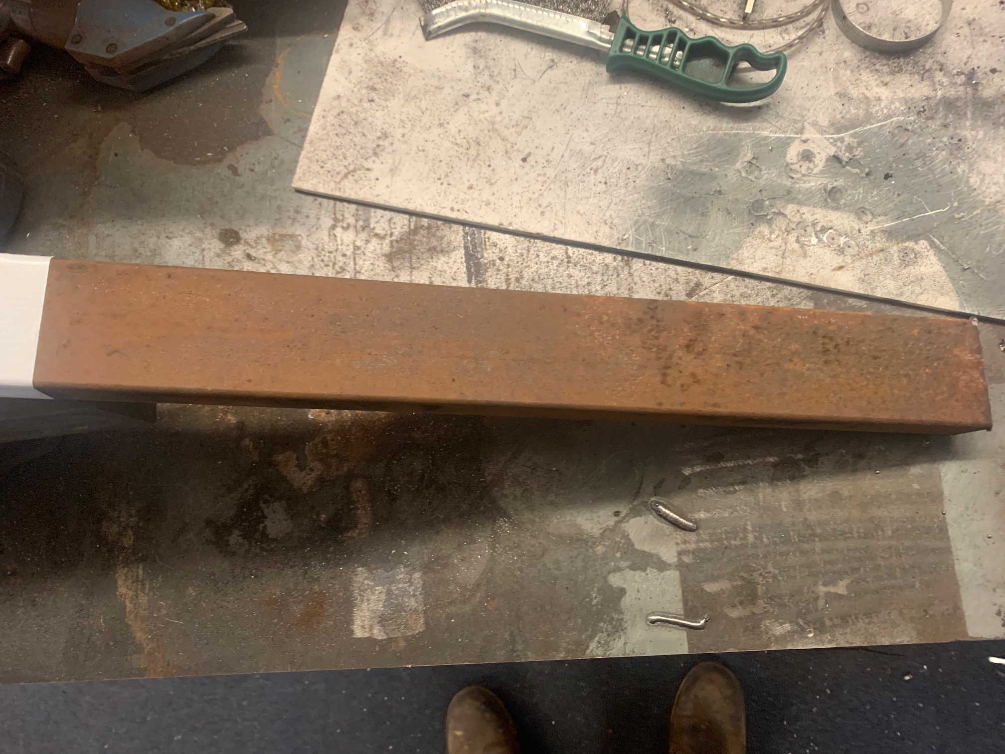 Zinc Rich Primer testing on Rusty steel